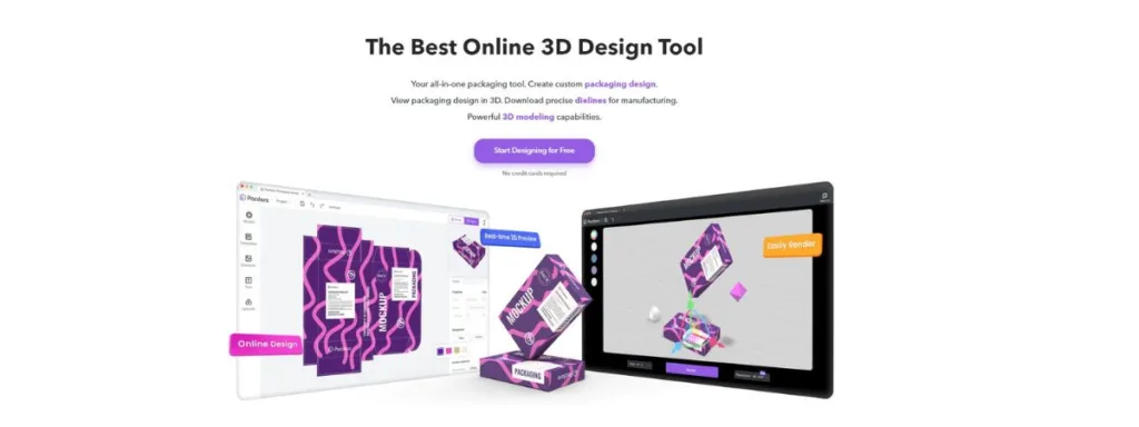 Pacdora - 3D Design Tool